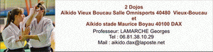 Aïkido 40 dojo de Dax et Vieux Boucau
